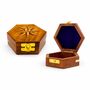 Handmade Hexagon Wooden Box With Star, thumbnail 1 of 10