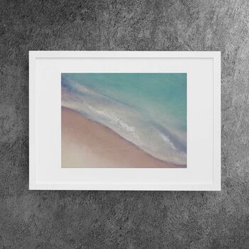 The Gentle Wave Beach And Sea Art Print, 6 of 10