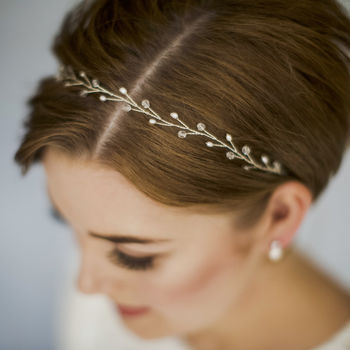 Simple Wedding Headband Or Hairvine Amy, 2 of 8