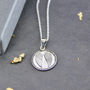 Sterling Silver Angel Wings Impression Necklace, thumbnail 1 of 8