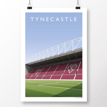 Hearts Tynecastle The Wheatfield Stand Poster, 2 of 7
