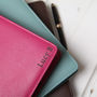 Personalised Luxury Leather Refillable Notebook, thumbnail 7 of 12