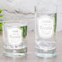 Personalised 'Tequila O Clock' Etched Glass, thumbnail 2 of 5