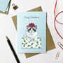 Ragdoll Cat Christmas Card, thumbnail 1 of 2