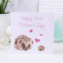 First Mother's Day Hedgehog Card, thumbnail 2 of 2