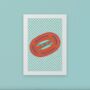 Sardine Fish A4 Art Print, thumbnail 1 of 6