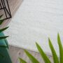 The Rugs Plain White Shaggy Rug, thumbnail 4 of 8