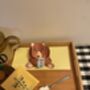 Handmade Pop Up 3D Daddy Bear Father's Day Card, thumbnail 2 of 3