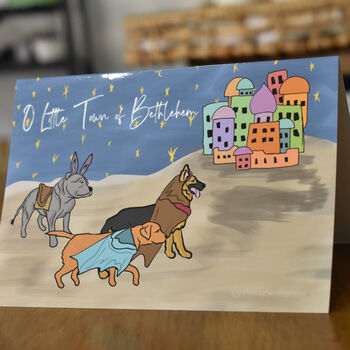 Dog Nativity Card, 4 of 7