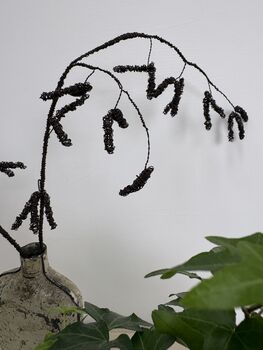 Two Handmade Wire Catkin Stems, 9 of 12