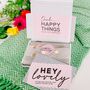 'Little Box Of Happy' Sharing Letter Box Gift, thumbnail 5 of 6
