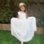 Saffron Flower Girl Dress ~ Lilly + Bo Collection, thumbnail 7 of 9