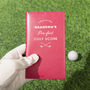 Personalised Golf Score Card Holder, thumbnail 10 of 11