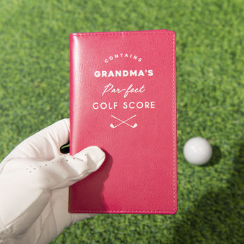 Personalised Golf Score Card Holder, 9 of 10