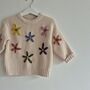 Hand Embroidered 'Flower' Baby And Toddler Jumper, thumbnail 11 of 11