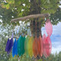 Rainbow Glass Wind Chime, thumbnail 3 of 7