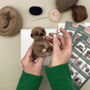 Needle Felting Kit Baby Sloth, thumbnail 9 of 10