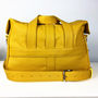 Handcrafted Yellow Overnight Bag, thumbnail 4 of 8