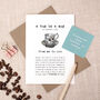 Thinking Of You Card With Coffee Bag, thumbnail 1 of 5