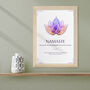 Personalised Diwali Namaste Wall Print, thumbnail 6 of 6