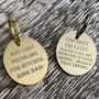 Personalised Engraved Oval Dog Tag, thumbnail 1 of 4