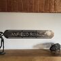‘Anfield Road L4’ Liverpool Football Ground Metal Sign, thumbnail 2 of 10
