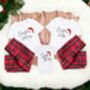 Baby Announcement Christmas Pyjamas, thumbnail 2 of 5