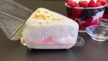 Raspberry Trifle Flavoured Candyfloss With Sprinkles, 7 of 7