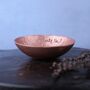 Personalised 7th Anniversary Gift Small Copper Bowl, thumbnail 2 of 11