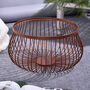 Recycled Metal Wire Storage Basket, thumbnail 1 of 4