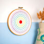 Rainbow Sampler Embroidery Kit, thumbnail 2 of 8