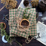 Green Harlequin Pattern Paper Fibre Wrapping Paper, thumbnail 4 of 9