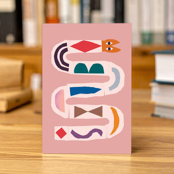 Snake Greeting Card, 2 of 3