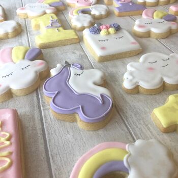 Rainbows And Unicorns Iced Biscuits, 2 of 4