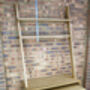 Mid Century Inspired Ladder Style Wooden Desk, thumbnail 8 of 12