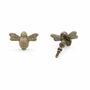 Vintage Brass Flying Bee Drawer Knob, thumbnail 1 of 9