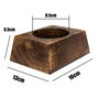 Personalised Hardwood Ball Stand: Engraved Display Plinth, thumbnail 2 of 7