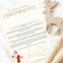 Personalised Nice List Letter From Santa Claus, thumbnail 3 of 4