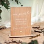 Wooden Wedding Puzzle Guestbook Alternative, thumbnail 6 of 10