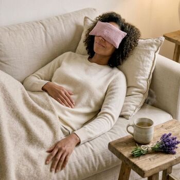 Linen And Lavender Eye Pillow, 9 of 10