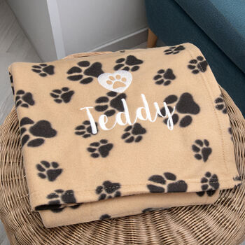 Personalised Dog Design Blanket, 4 of 10