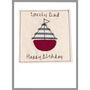 Personalised Sailing Boat Birthday Card For Any Age, thumbnail 2 of 12