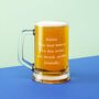 Pint Tankard Personalised With Your Own Message, thumbnail 2 of 4