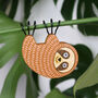 Handmade Hanging Sloth Decoration For Plant, thumbnail 1 of 3