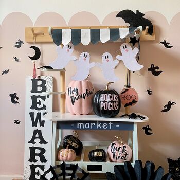 Halloween Ghost Wall Stickers, 5 of 8