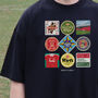 Liverpool Beer Mats Oversized T Shirt, thumbnail 9 of 10