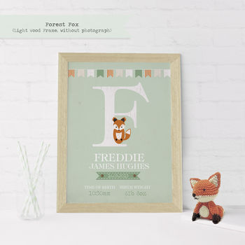 Personalised New Baby Boy Prints, 6 of 7