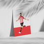 Shane Long Southampton Football Poster, thumbnail 2 of 3