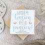 Rose Gold Heart Earrings, Goodbye Tension Hello Pension, thumbnail 1 of 4