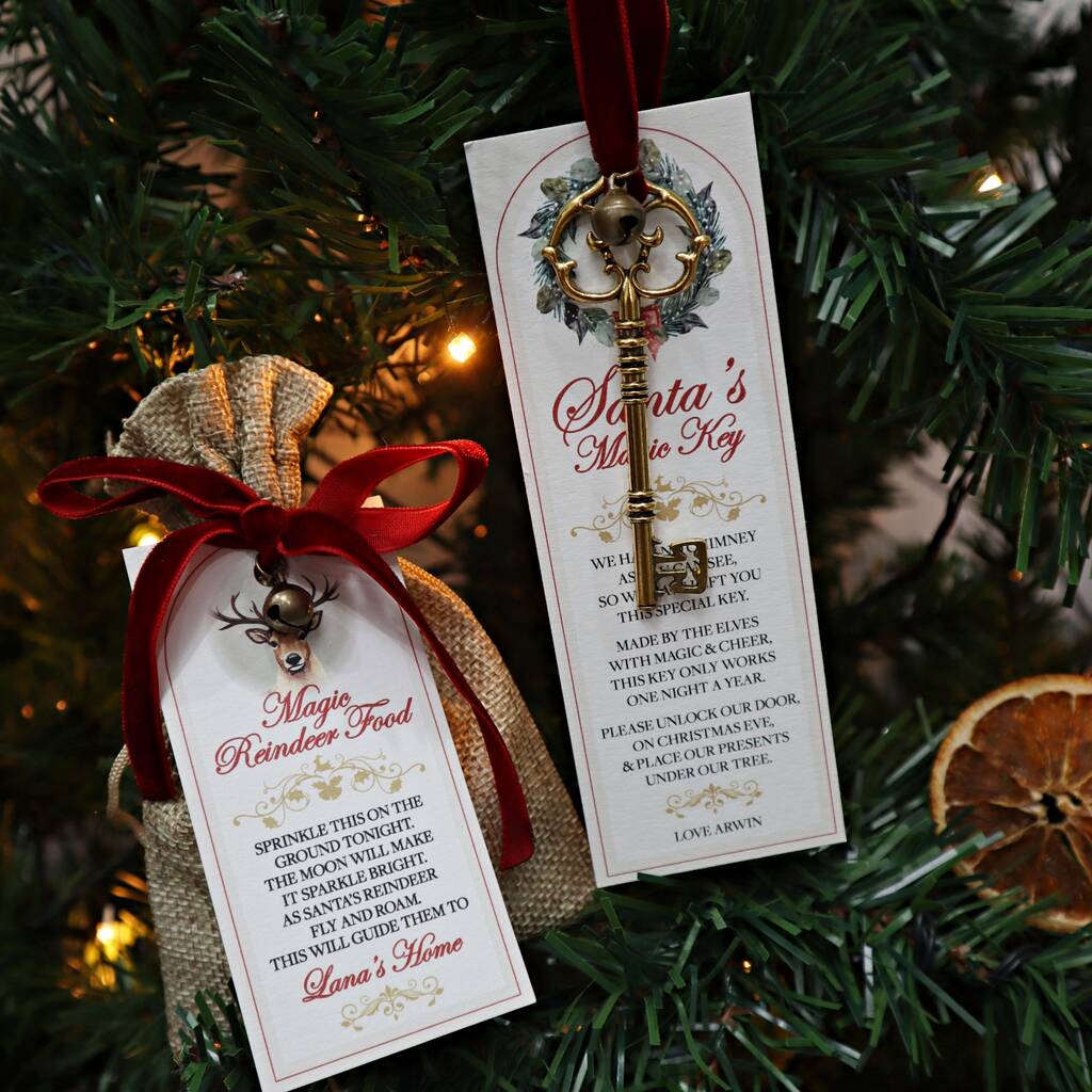 Christmas Magic Reindeer Food Personalised Xmas Stocking Filler Kids Christmas Eve Gift, 1 of 9
